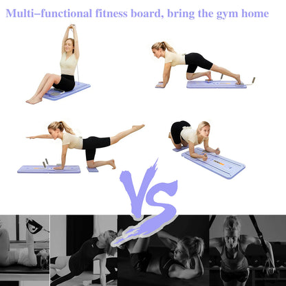 Foldable Pilates Board — All-in-One Core & Full Body Trainer
