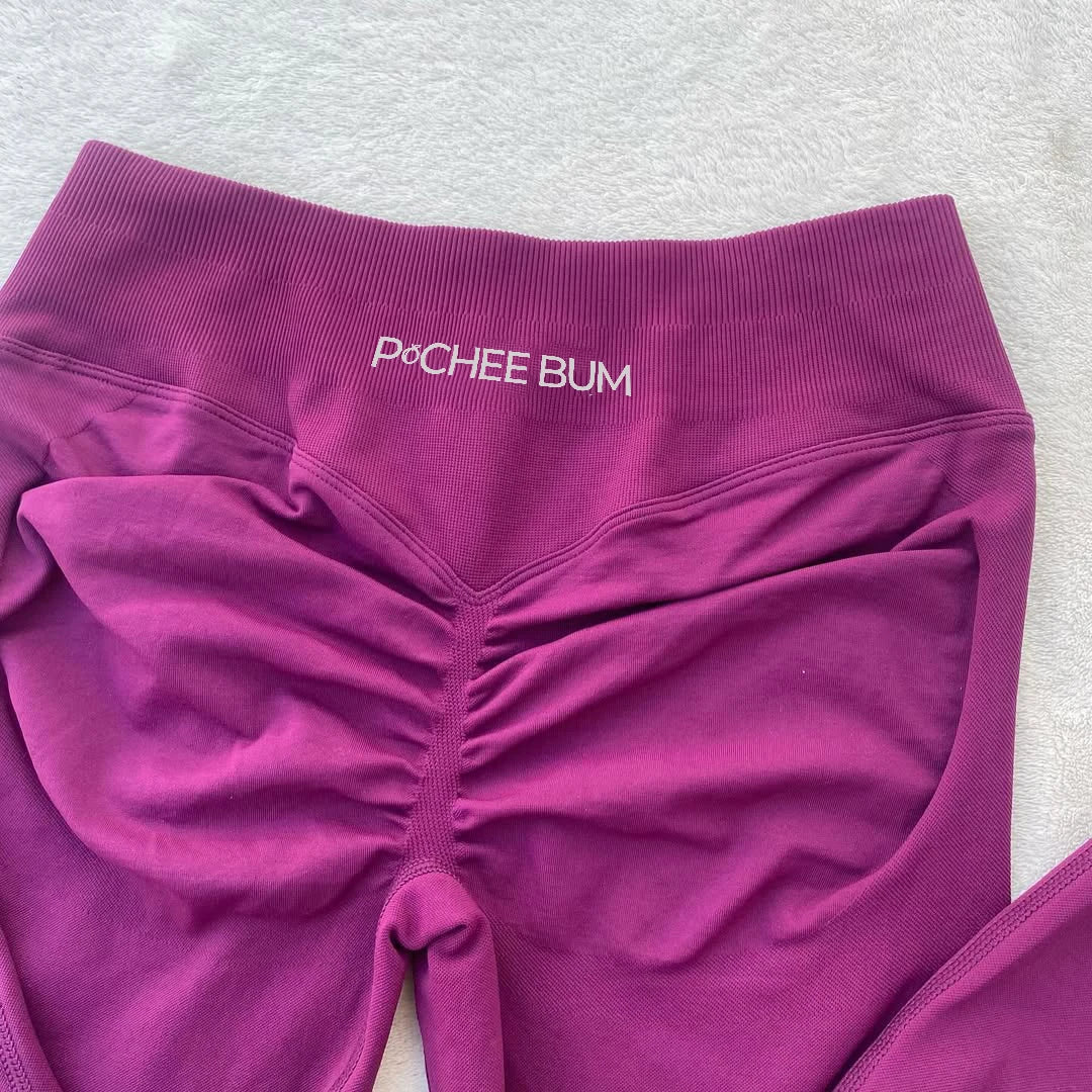 Women's Seamless Scrunch Leggings — Yoga & Gym Pants
