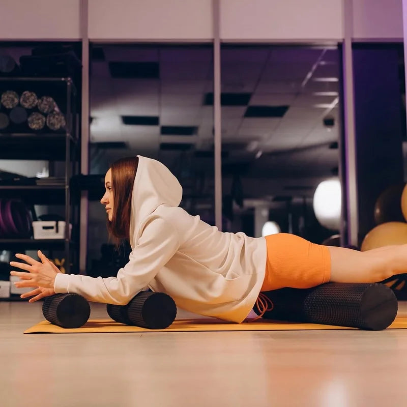 High-Density EVA Foam Roller — Yoga, Pilates & Back Massage
