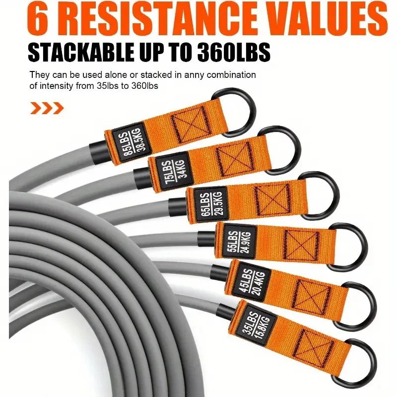 Resistance Strap with Handle — Strength Training & Home Gym Band