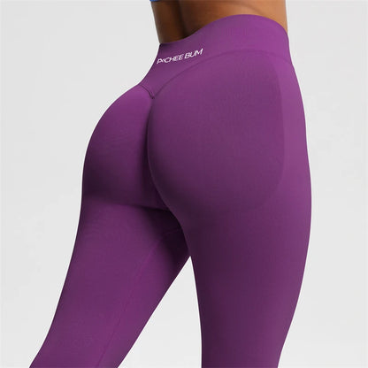 Women's Seamless Scrunch Leggings — Yoga & Gym Pants