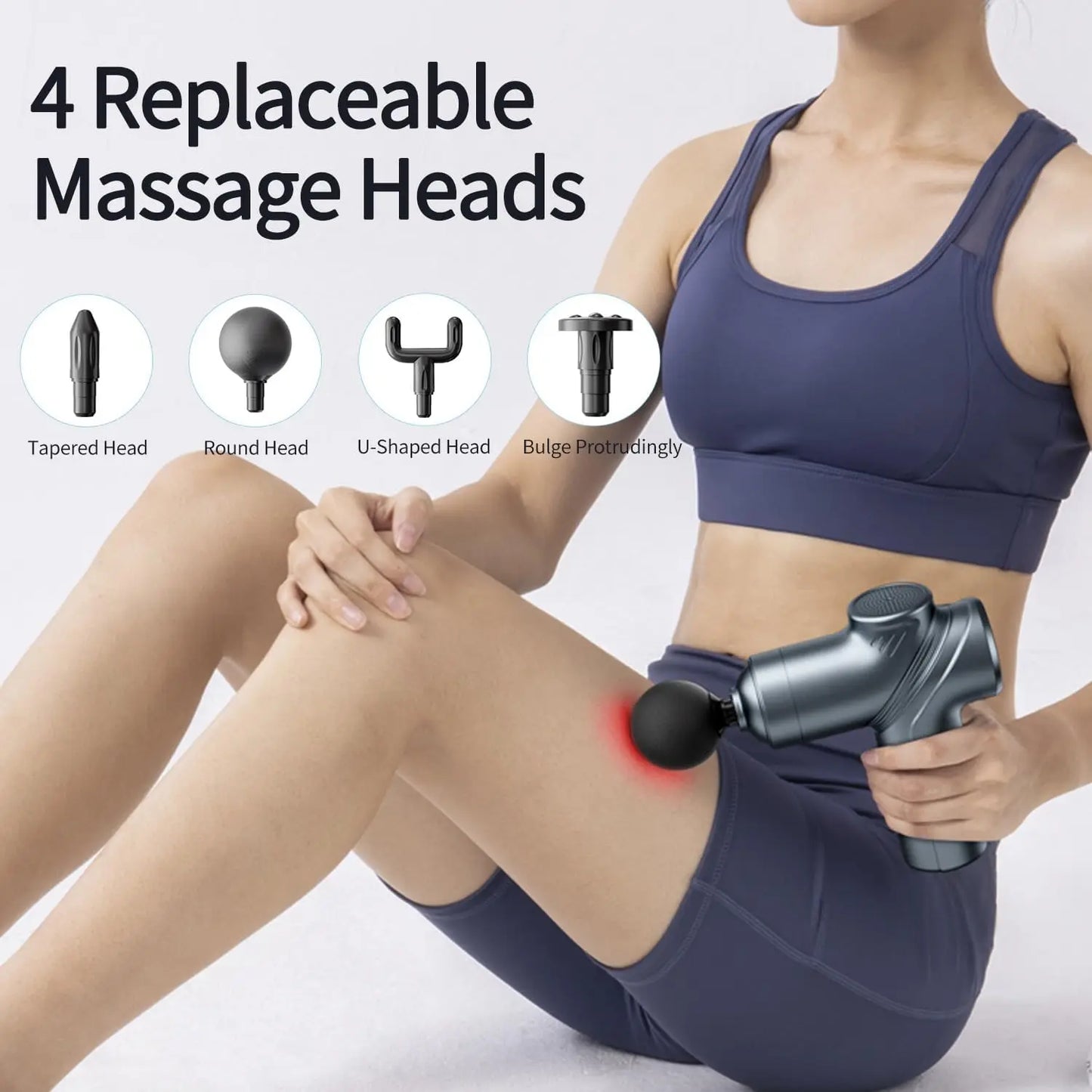 Mini Massage Gun — Silent Deep Tissue Muscle Massager