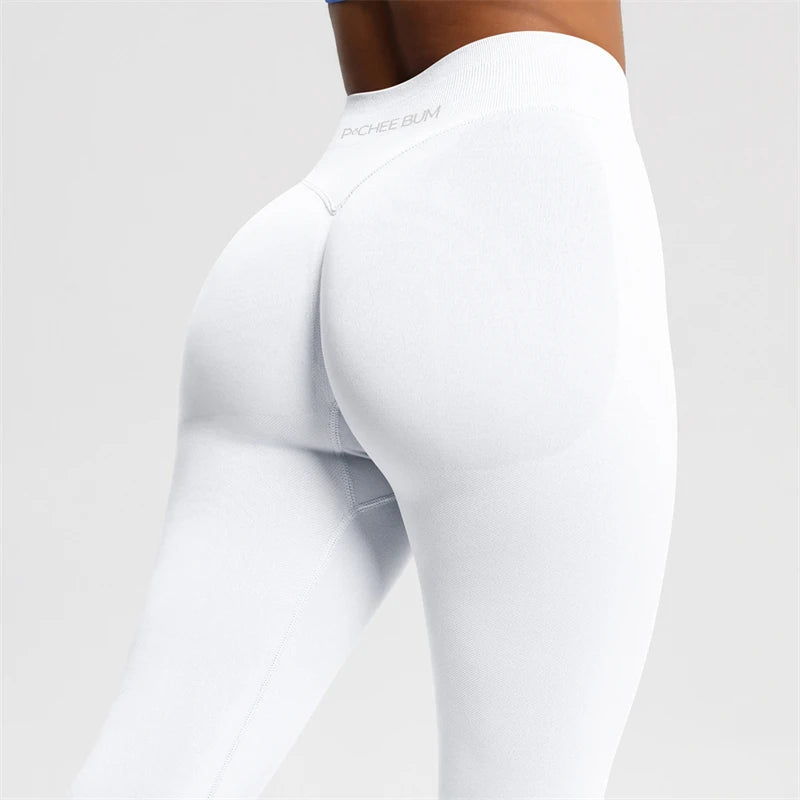 Women's Seamless Scrunch Leggings — Yoga & Gym Pants