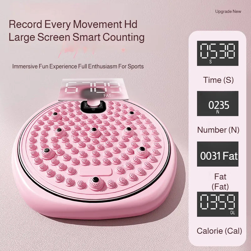 Multifunctional Waist Twisting Disc — Foot Massage & Fitness