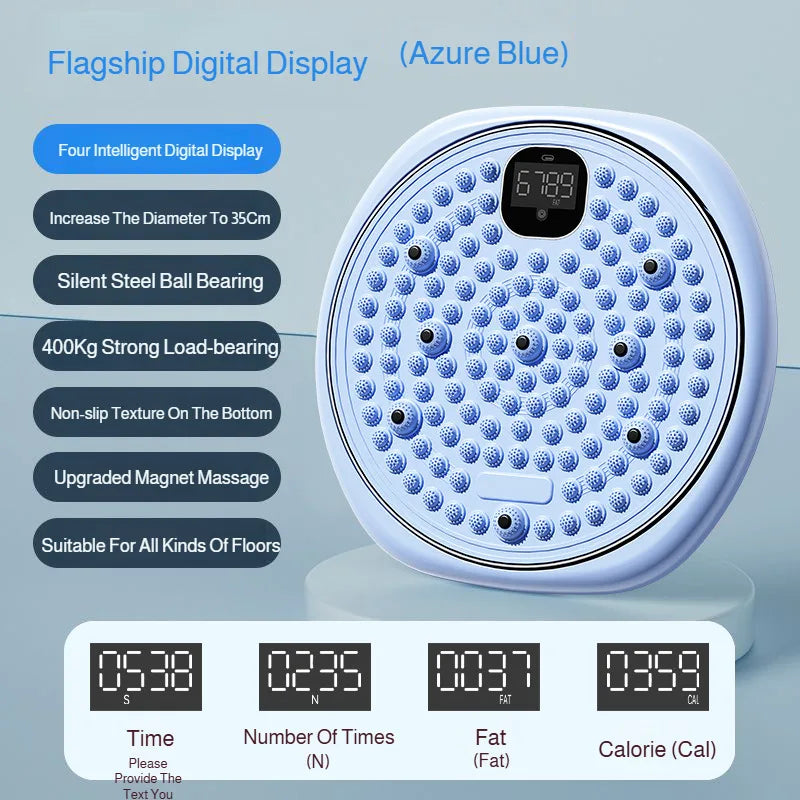 Multifunctional Waist Twisting Disc — Foot Massage & Fitness