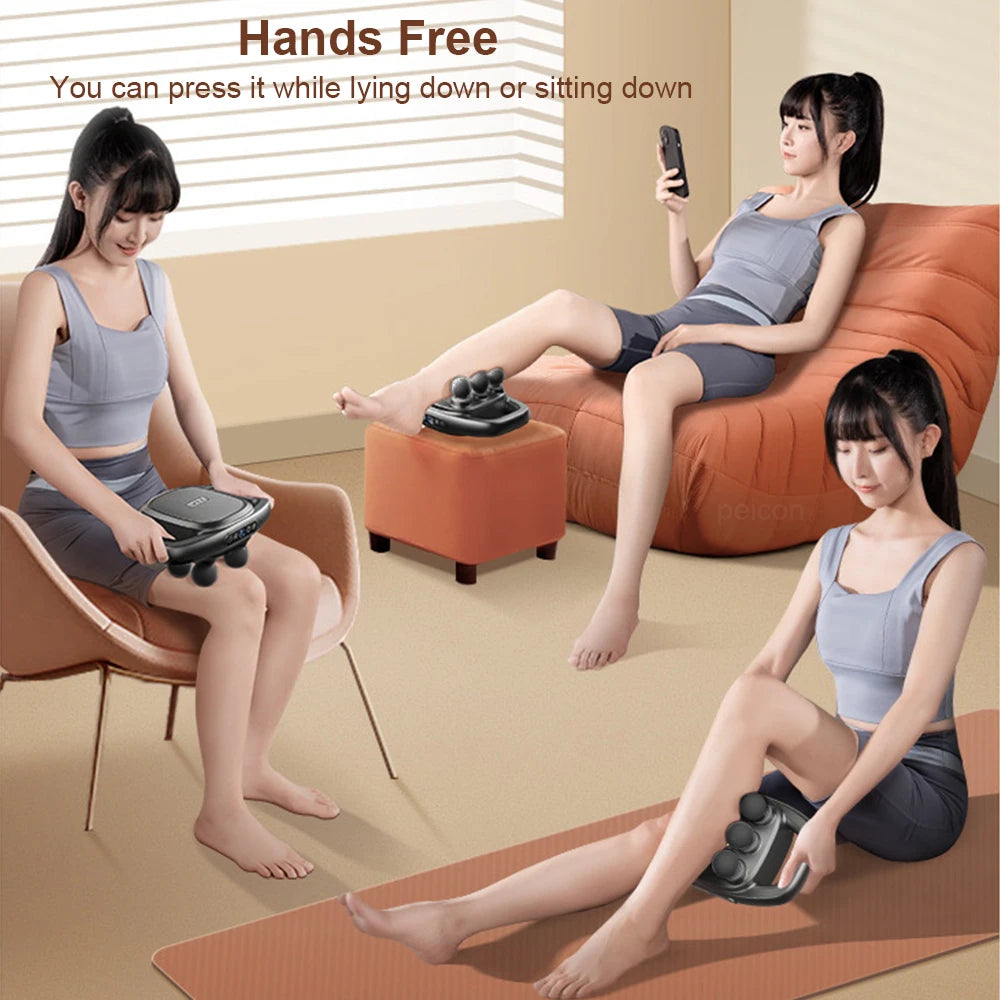Pro Massage Gun — 6-Head Deep Tissue Muscle Massager