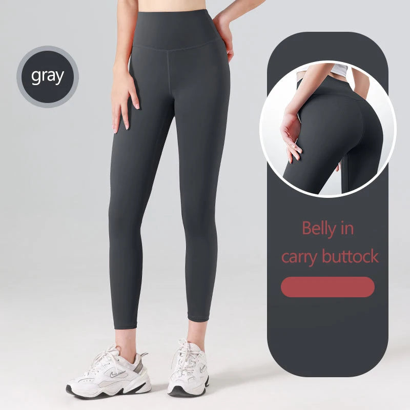 UPF50+ Ribbed High-Waist Seamless Leggings