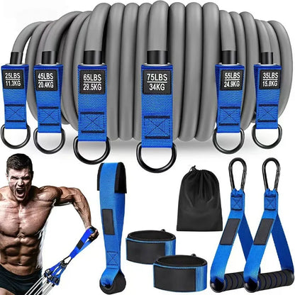 Resistance Strap with Handle — Strength Training & Home Gym Band