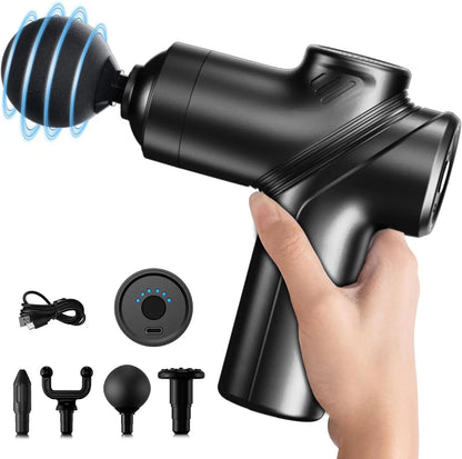 Mini Massage Gun — Silent Deep Tissue Muscle Massager