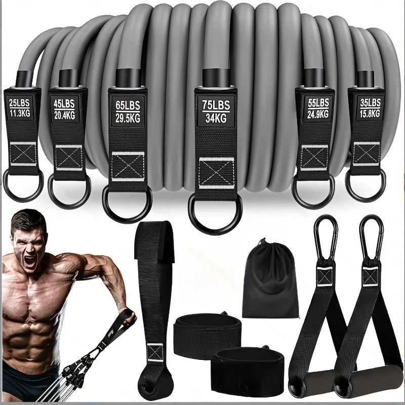 Resistance Strap with Handle — Strength Training & Home Gym Band