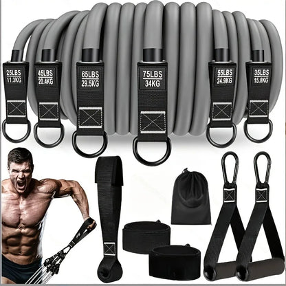 Resistance Strap with Handle — Strength Training & Home Gym Band