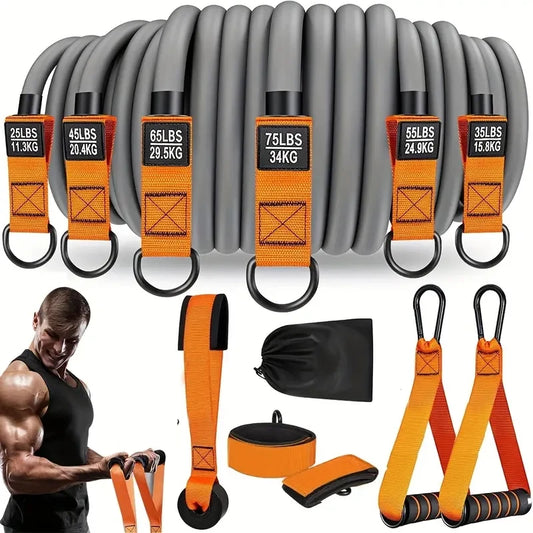 Resistance Strap with Handle — Strength Training & Home Gym Band
