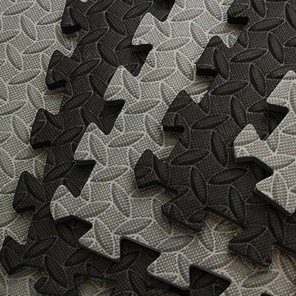 Foam Interlocking Floor Mat Tiles — Non-Slip Gym & Yoga Flooring