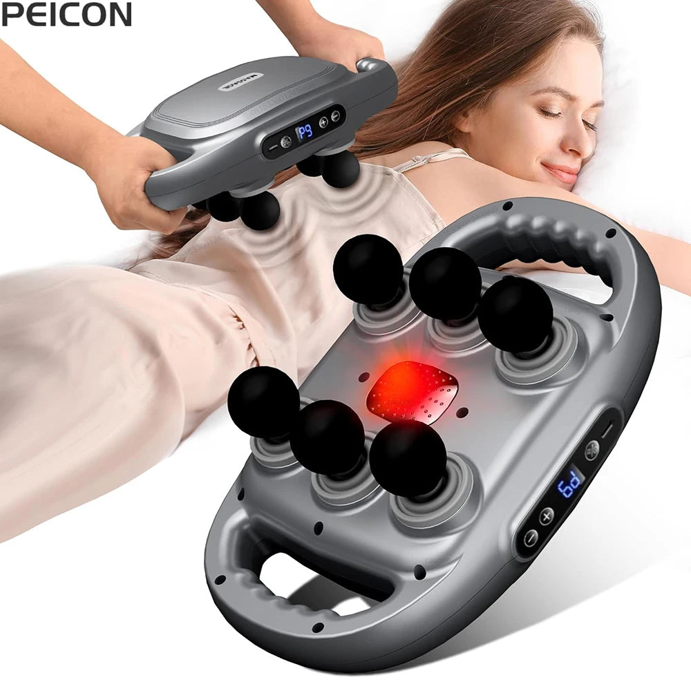 Pro Massage Gun — 6-Head Deep Tissue Muscle Massager