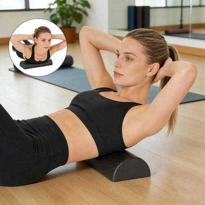 Foam Roller Semicircle Portable Yoga Massage Roller Pilates