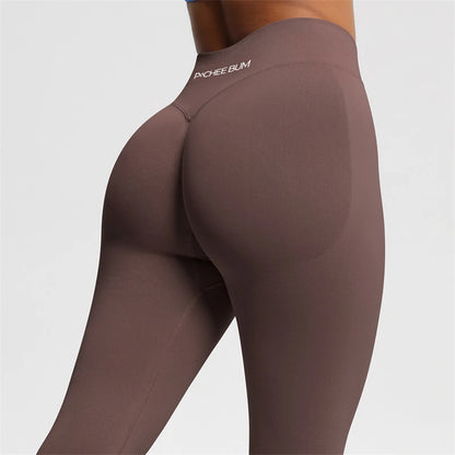 Women's Seamless Scrunch Leggings — Yoga & Gym Pants