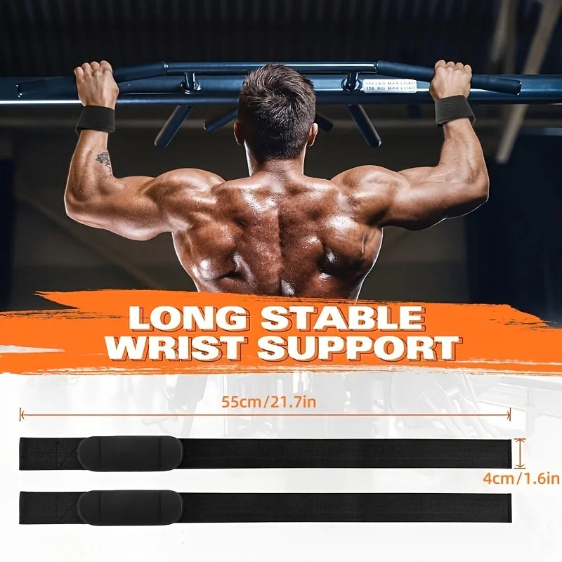 Wrist Straps for Weight Lifting — Hand Grip Support