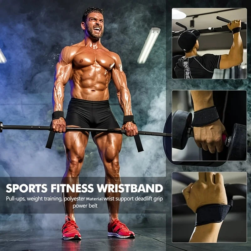Wrist Straps for Weight Lifting — Hand Grip Support