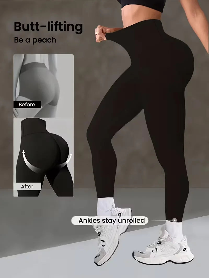 Women's Butt Lifting High-Waist Leggings — Yoga & Gym