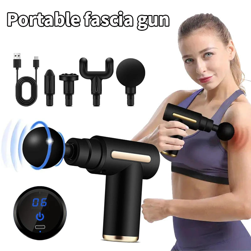 Mini Massage Gun — Portable Deep Tissue Muscle Massager