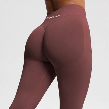 Women's Seamless Scrunch Leggings — Yoga & Gym Pants