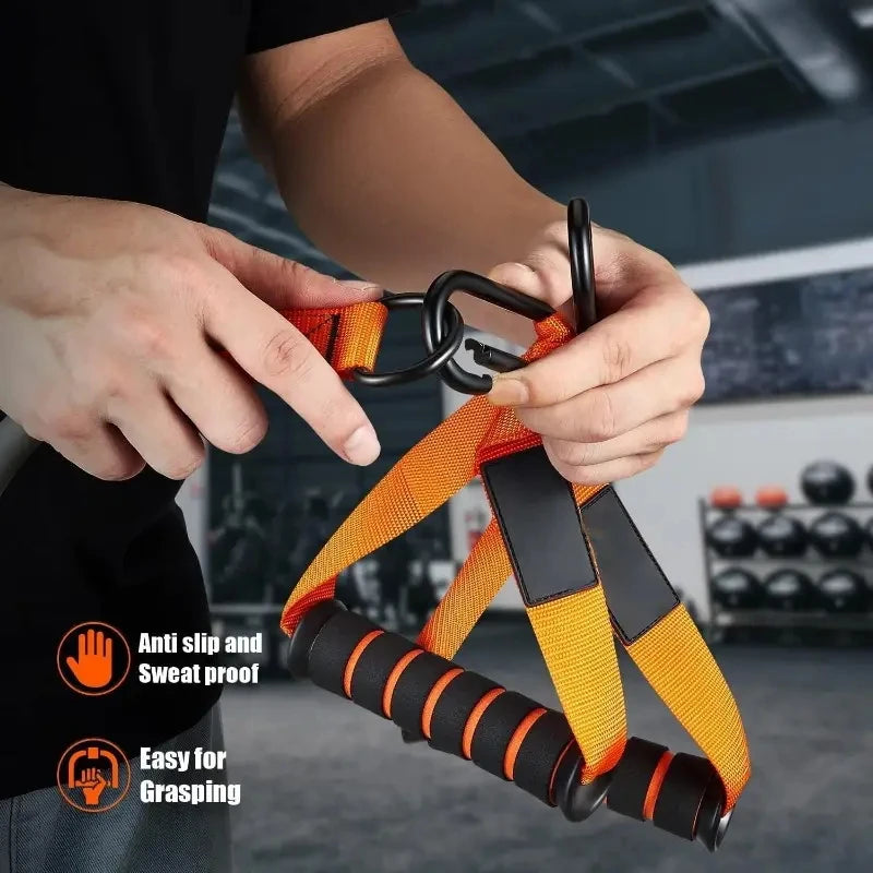 Resistance Strap with Handle — Strength Training & Home Gym Band