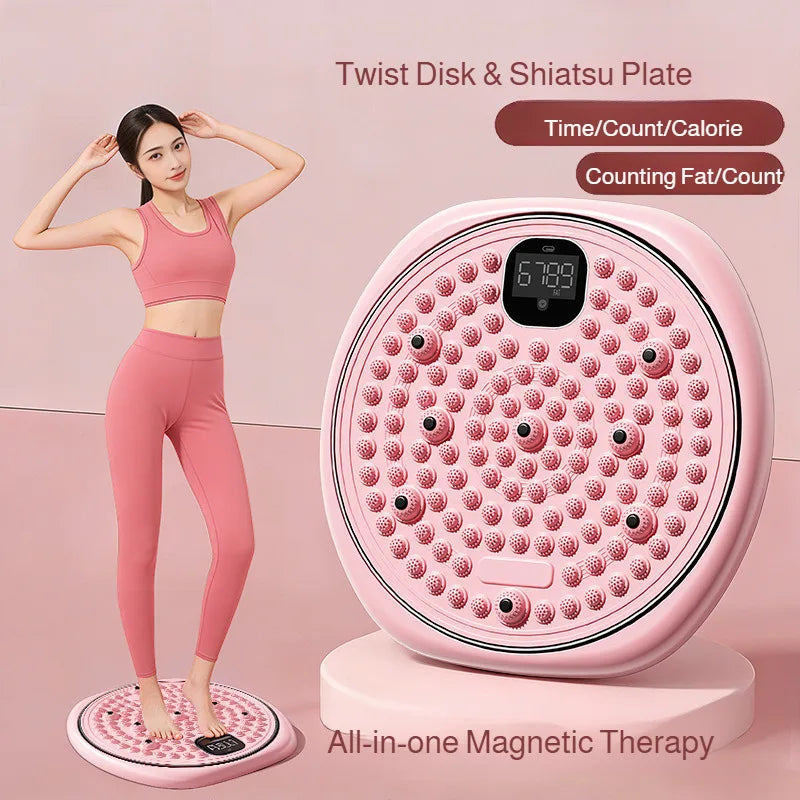 Multifunctional Waist Twisting Disc — Foot Massage & Fitness