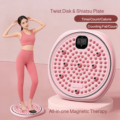 Multifunctional Waist Twisting Disc — Foot Massage & Fitness