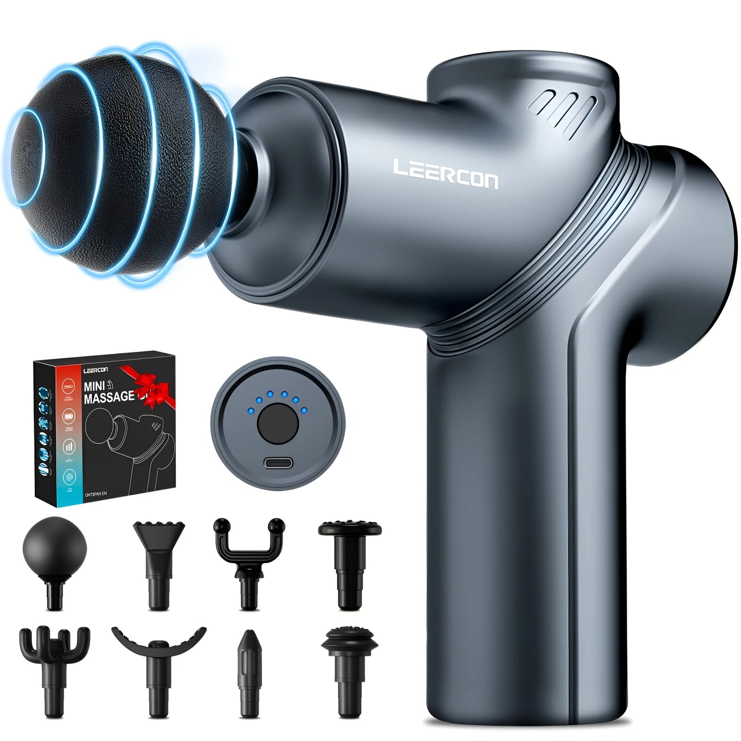 Mini Massage Gun — Silent Deep Tissue Muscle Massager