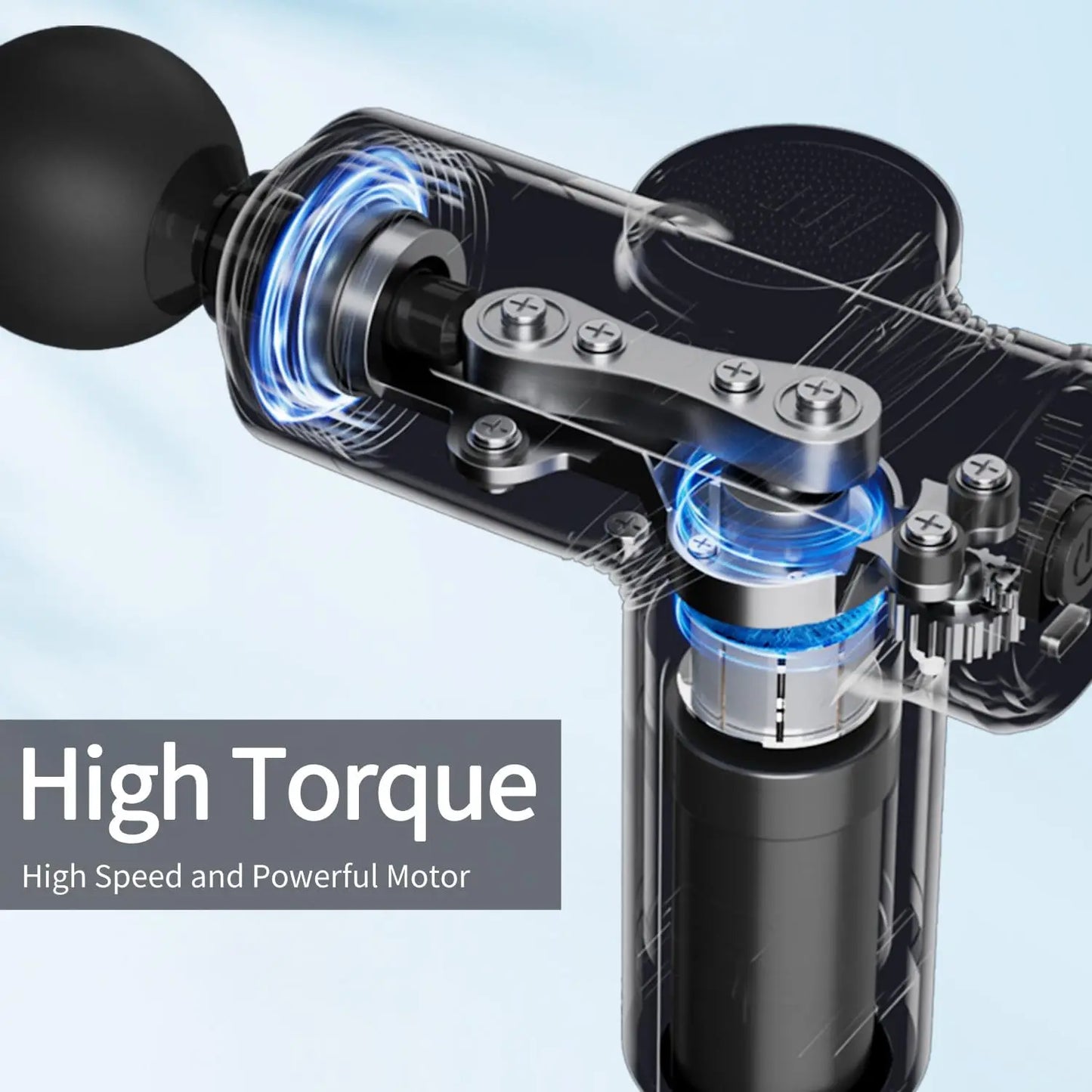 Mini Massage Gun — Silent Deep Tissue Muscle Massager