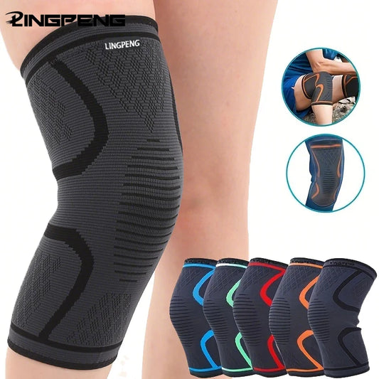 Compression Knee Sleeve — Sport Support Brace for Running, Cycling & More