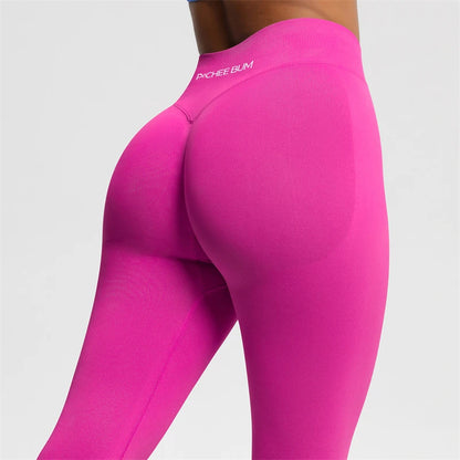 Women's Seamless Scrunch Leggings — Yoga & Gym Pants