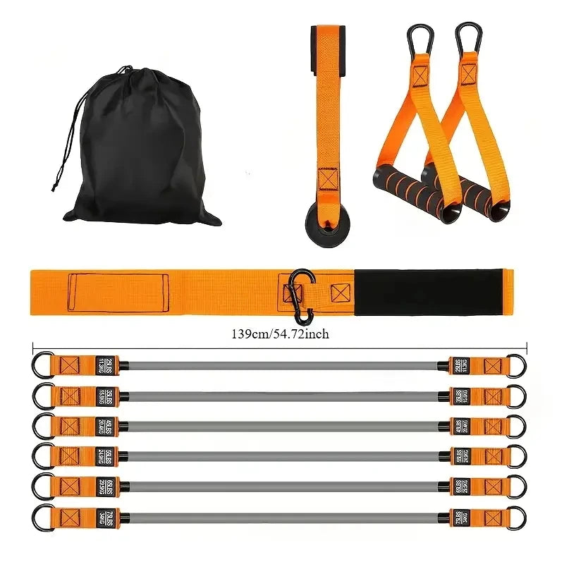 Resistance Strap with Handle — Strength Training & Home Gym Band
