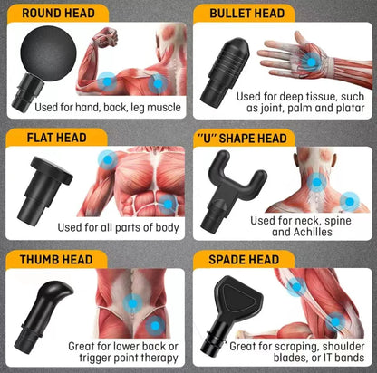 Phoenix A2 Pro Athlete Massage Gun — Deep Tissue Percussive Therapy
