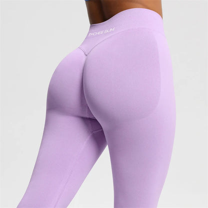 Women's Seamless Scrunch Leggings — Yoga & Gym Pants