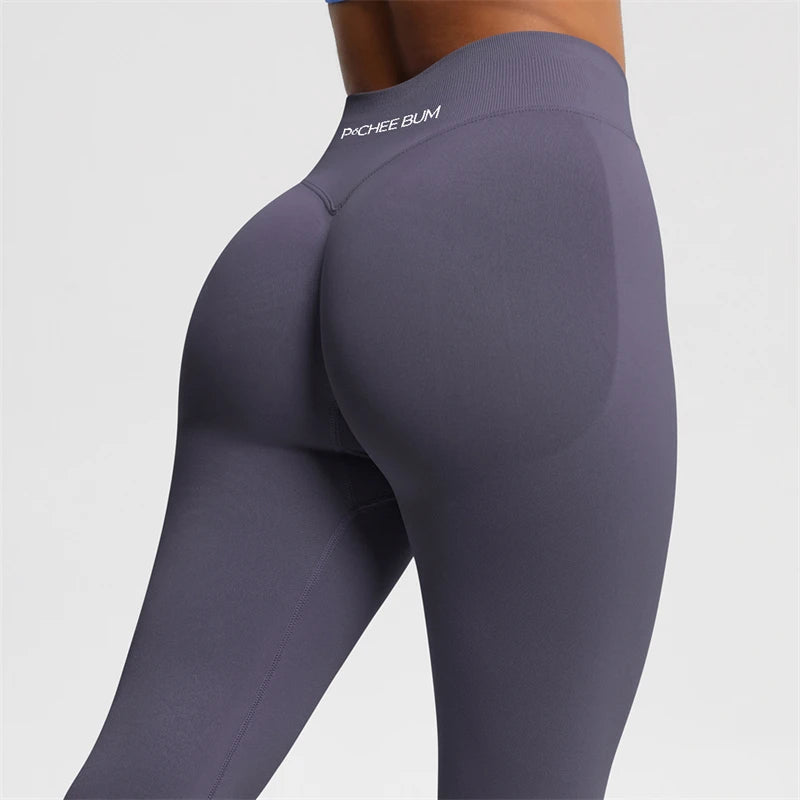 Women's Seamless Scrunch Leggings — Yoga & Gym Pants