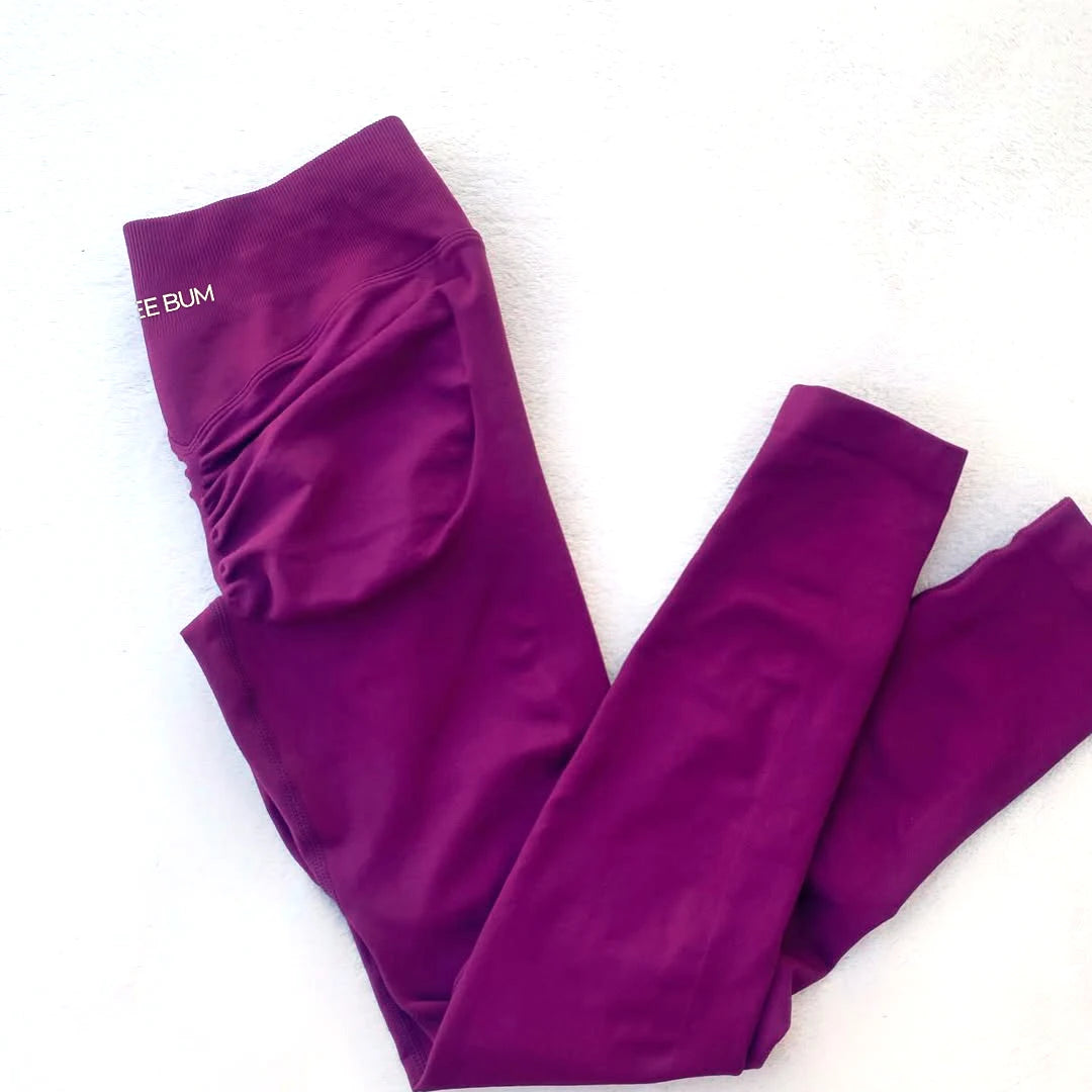 Women's Seamless Scrunch Leggings — Yoga & Gym Pants