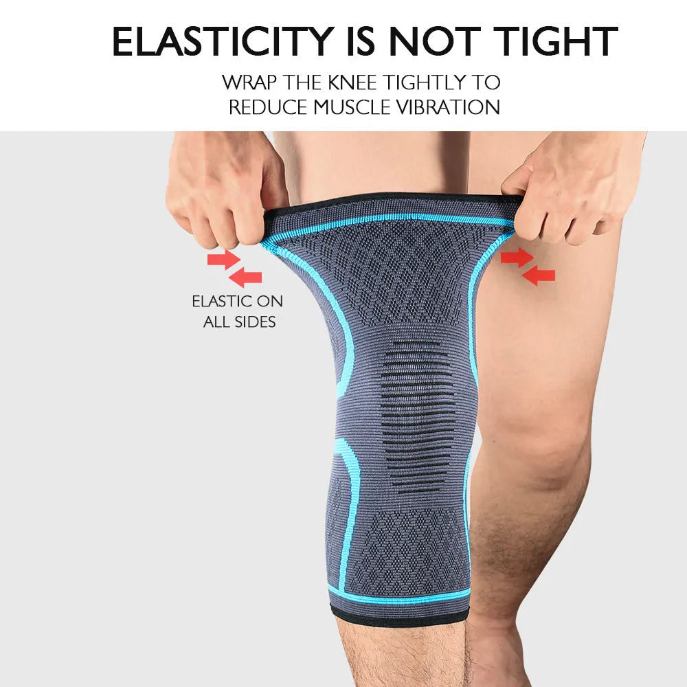 Compression Knee Sleeve — Sport Support Brace for Running, Cycling & More