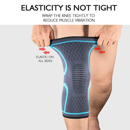 Compression Knee Sleeve — Sport Support Brace for Running, Cycling & More