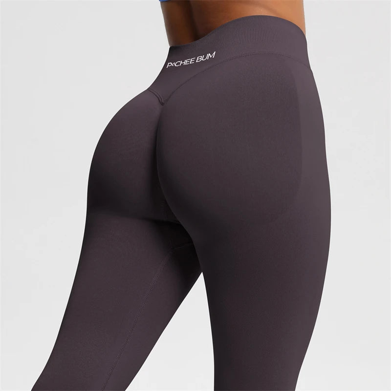 Women's Seamless Scrunch Leggings — Yoga & Gym Pants