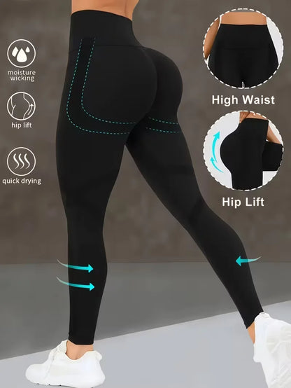 Women's Butt Lifting High-Waist Leggings — Yoga & Gym