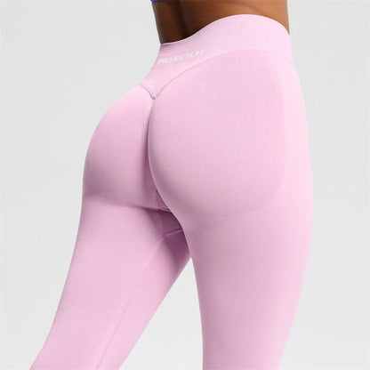 Women's Seamless Scrunch Leggings — Yoga & Gym Pants