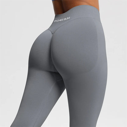 Women's Seamless Scrunch Leggings — Yoga & Gym Pants