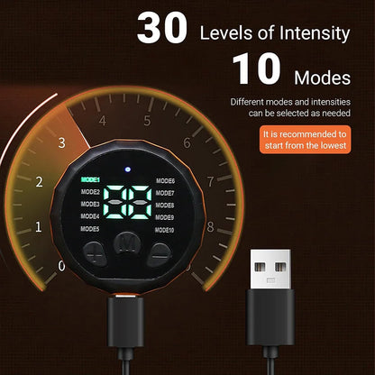 Smart EMS Abs Toning Belt — Electric Muscle Stimulator & Core Trainer