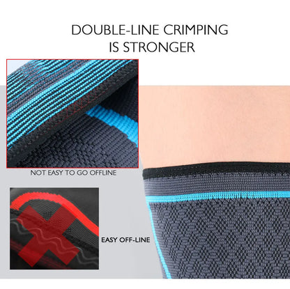 Compression Knee Sleeve — Sport Support Brace for Running, Cycling & More